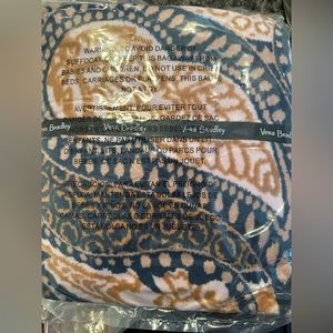 Vera Bradley blanket.  Brand new 50” x 80” throw.  Still wrapped in plasti…